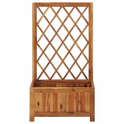 Garden Raised Bed Natural wood color Solid acacia wood Medium