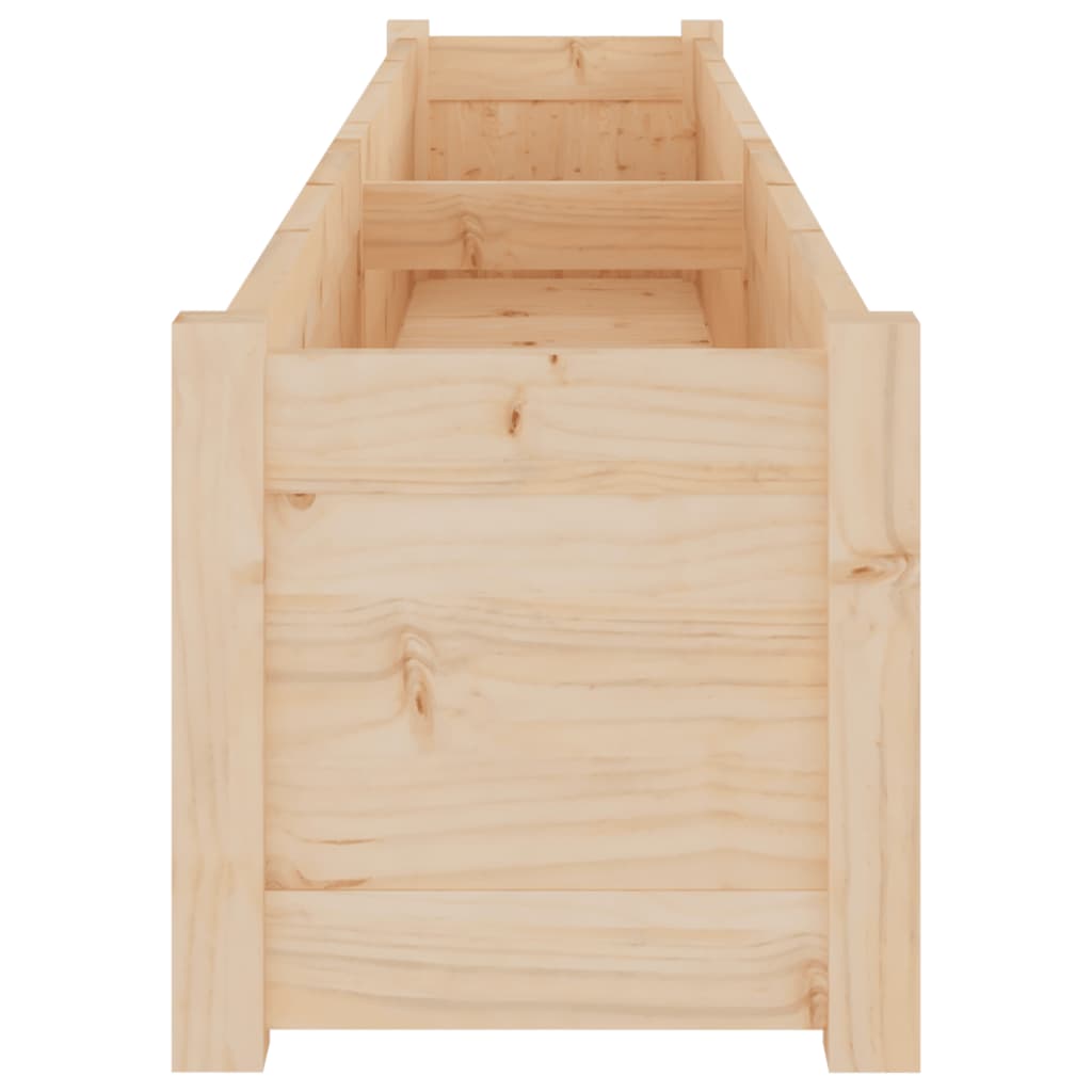 Garden Planter 78.7"x12.2"x12.2" Solid Wood Pine