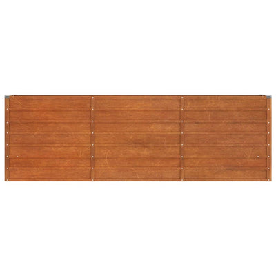 Garden Raised Bed Rusty Corten steel Large Durable