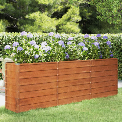 Garden Raised Bed Rusty Corten steel Large Durable