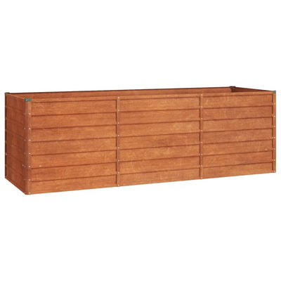 Garden Raised Bed Rusty Corten steel Large  Durable