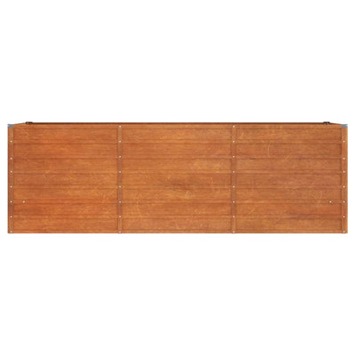 Garden Raised Bed Rusty Corten steel Large  Durable