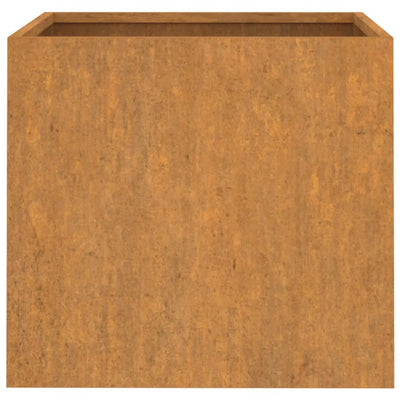 Planter Rusty Corten steel Medium Heavy Weight Endurance