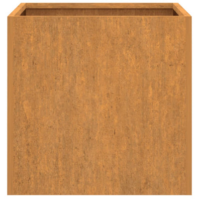 Planter Rusty Corten steel Medium Heavy Weight Endurance
