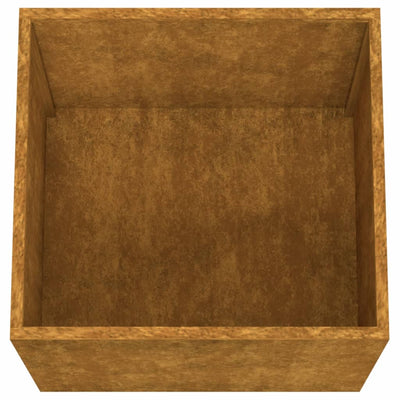 Planter Rusty Corten steel Medium Heavy Weight Endurance