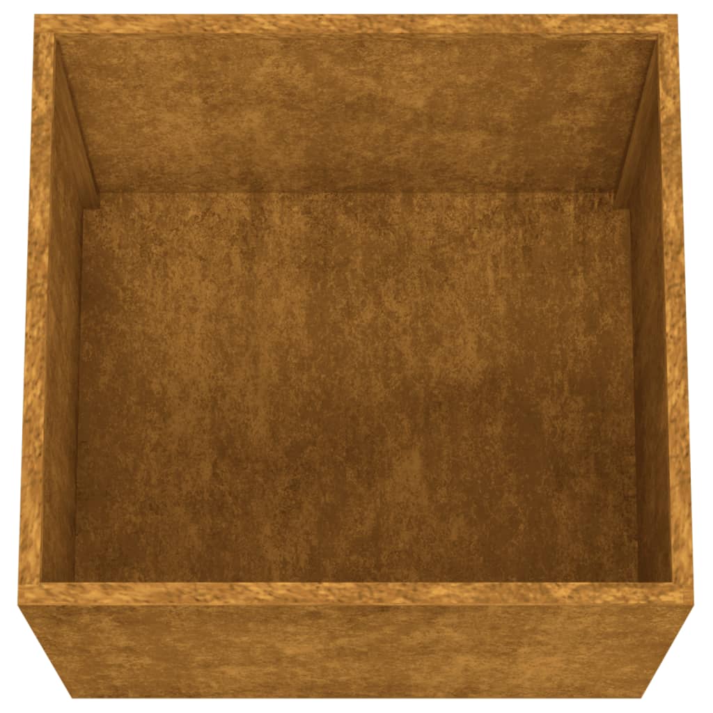 Planters 2 pcs 16.5"x15.7"x15.4" Corten Steel