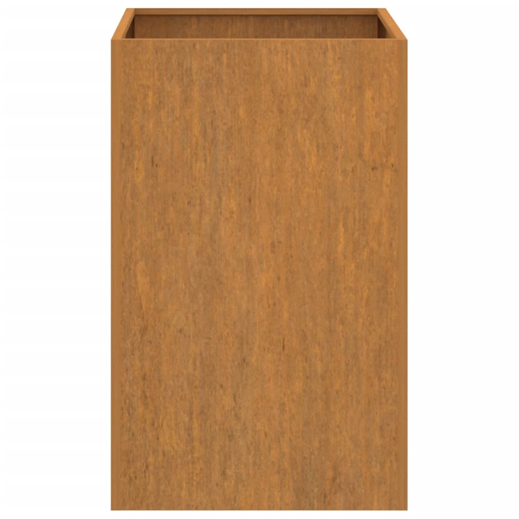 Planter 20.5"x18.9"x29.5" Corten Steel