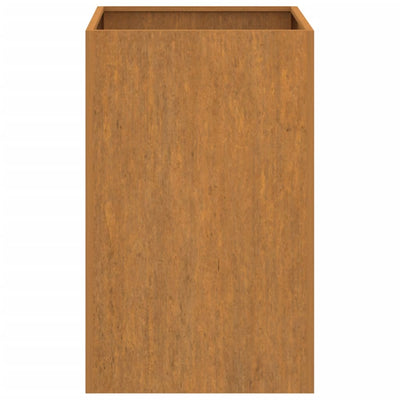 Planter 20.5"x18.9"x29.5" Corten Steel