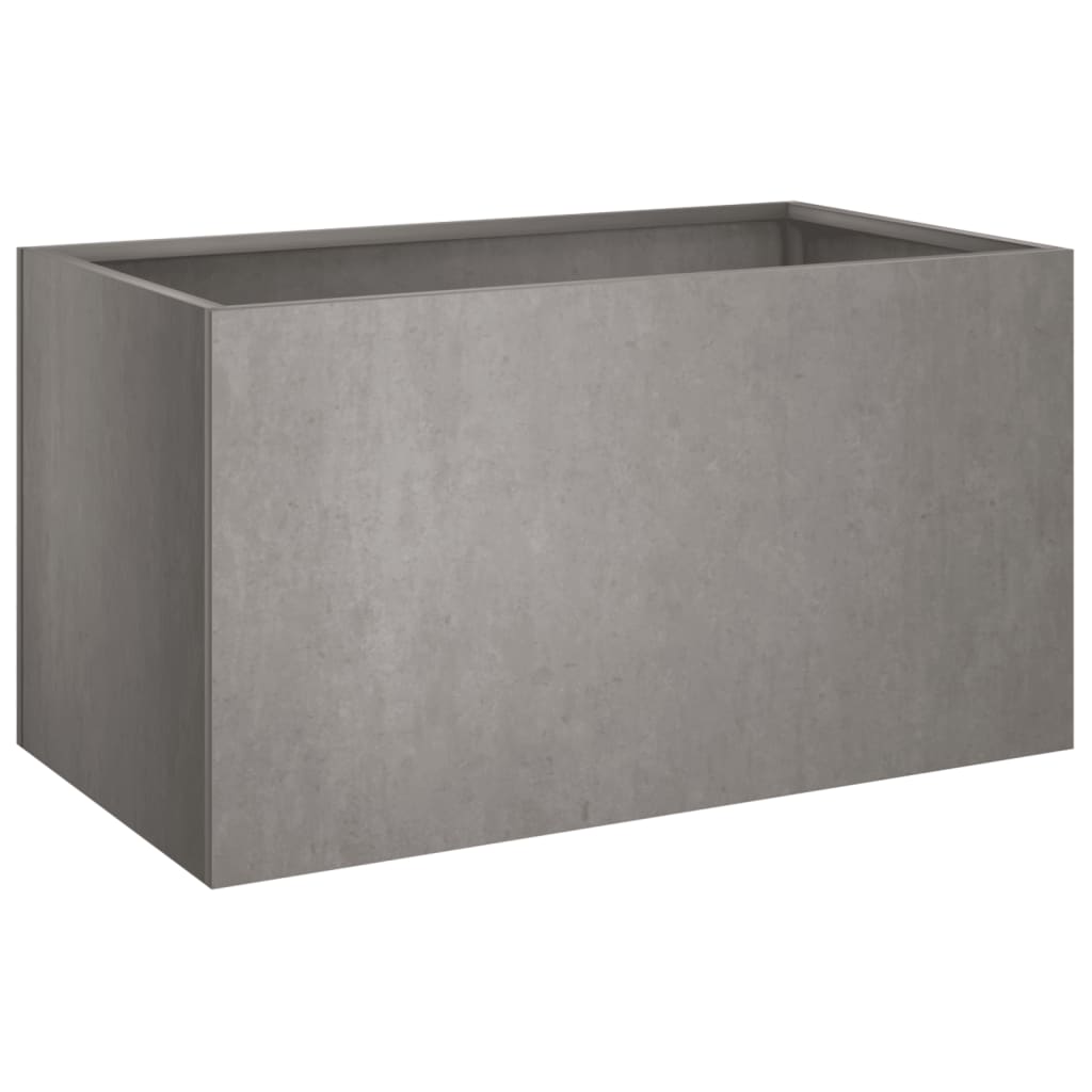 Planter 24.4"x15.7"x15.4" Corten Steel