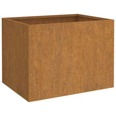 Planter 24.4"x18.5"x18.1" Corten Steel