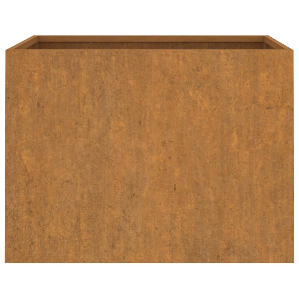 Planter 24.4"x18.5"x18.1" Corten Steel