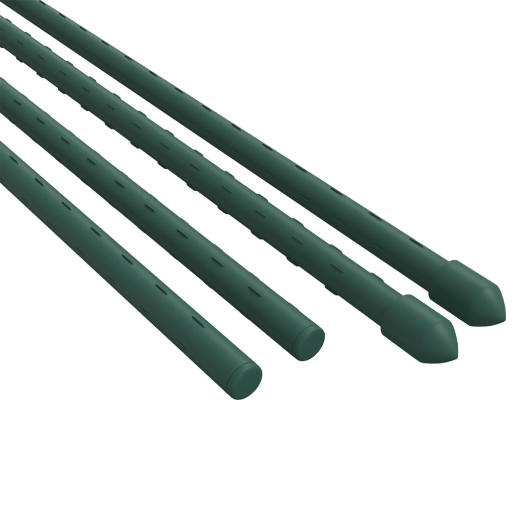 Garden Plant Stakes 30 pcs Green 23.6" Steel