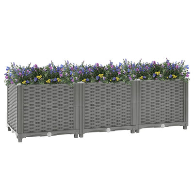 Raised Bed 47.2"x15.7"x15" Polypropylene