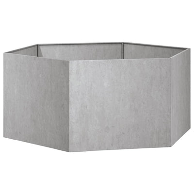 Planter Rusty 35.4"x35.4"x17.7" Corten Steel