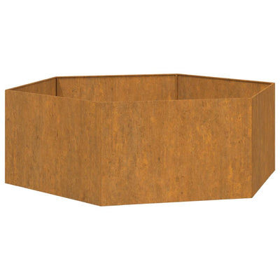 Planter Rusty 54.3"x47.2"x17.7" Corten Steel