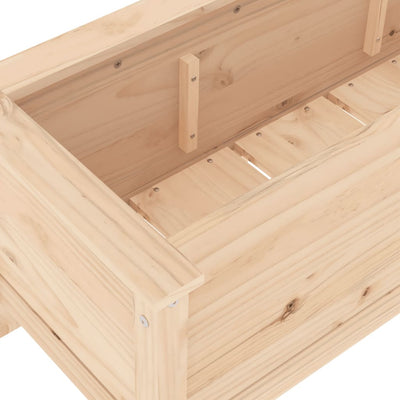 Patio Raised Bed  199,5x40 x 15.4 " Solid Wood Pine