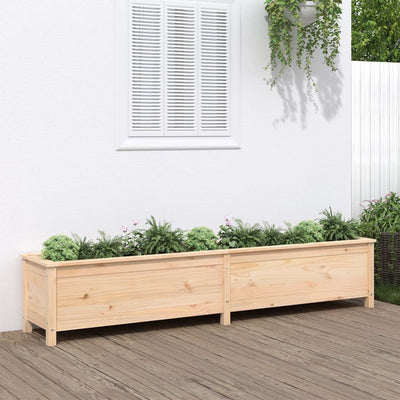 Patio Raised Bed  199,5x40 x 15.4 " Solid Wood Pine