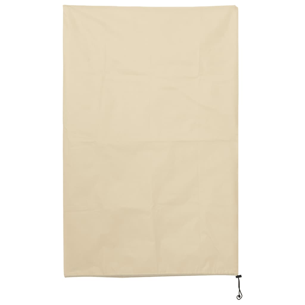 Plant Fleece Cover Set of 8 Beige