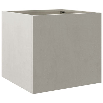 Planter Silver 12.6"x11.8"x11.4" Stainless Steel