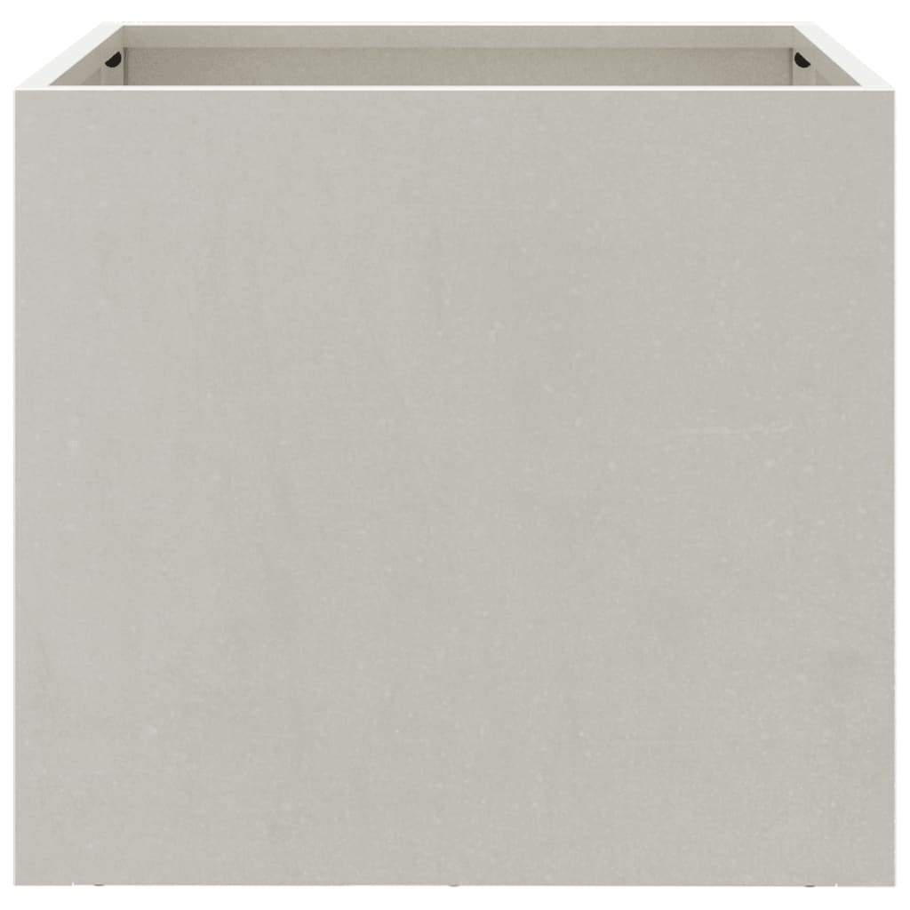 Planter Silver 12.6"x11.8"x11.4" Stainless Steel