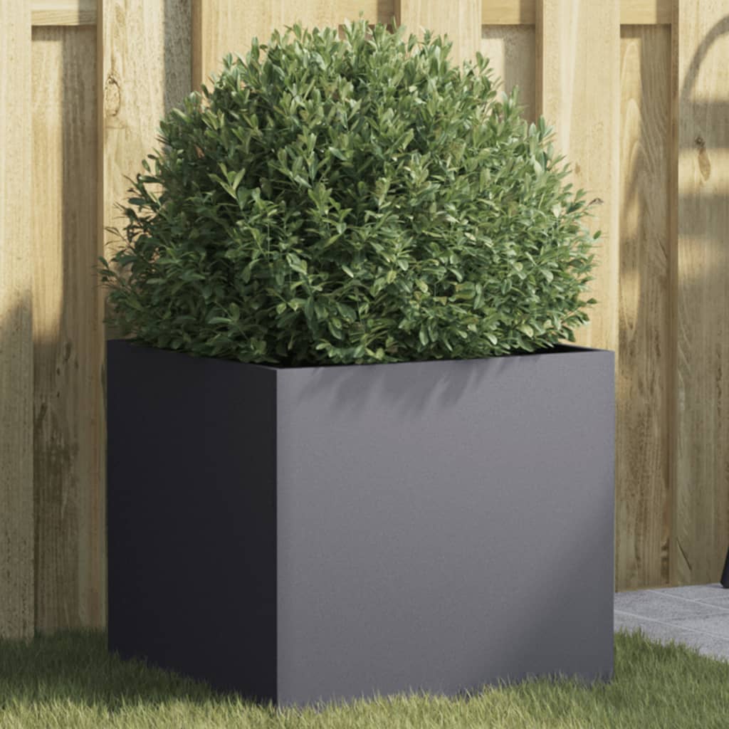 Planter Anthracite 16.5"x15.7"x15.4" Steel