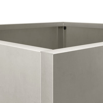 Planter Silver 16.5"x15.7"x15.4" Stainless Steel