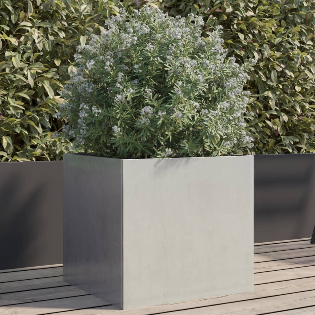 Planter Silver 16.5"x15.7"x15.4" Stainless Steel