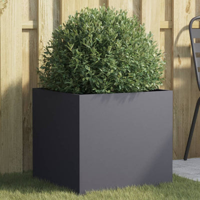 Planter Anthracite 19.3"x18.5"x18.1" Steel