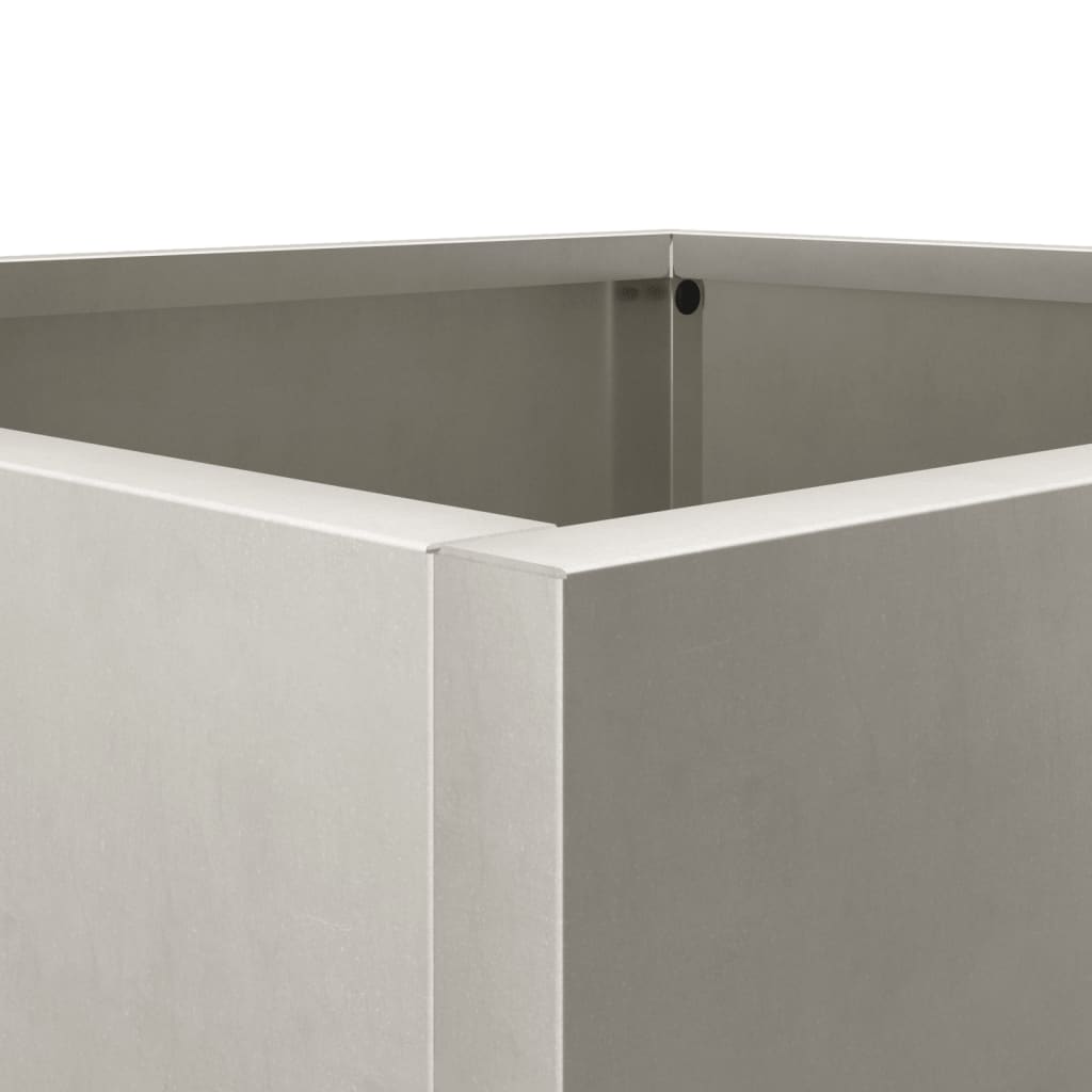 Planter Silver 19.3"x18.5"x18.1" Stainless Steel