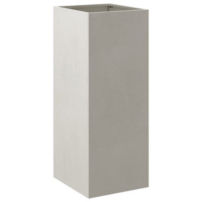 Planter Silver 12.6"x11.4"x29.5" Stainless Steel