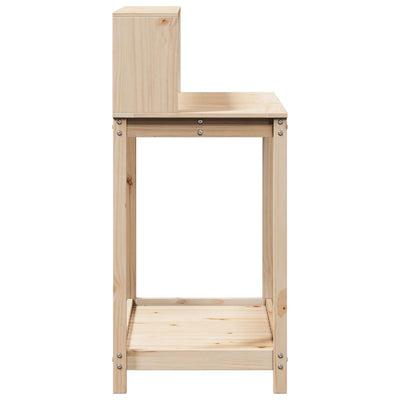 Potting Table Natural Pine Solid pine wood Large Potting Table