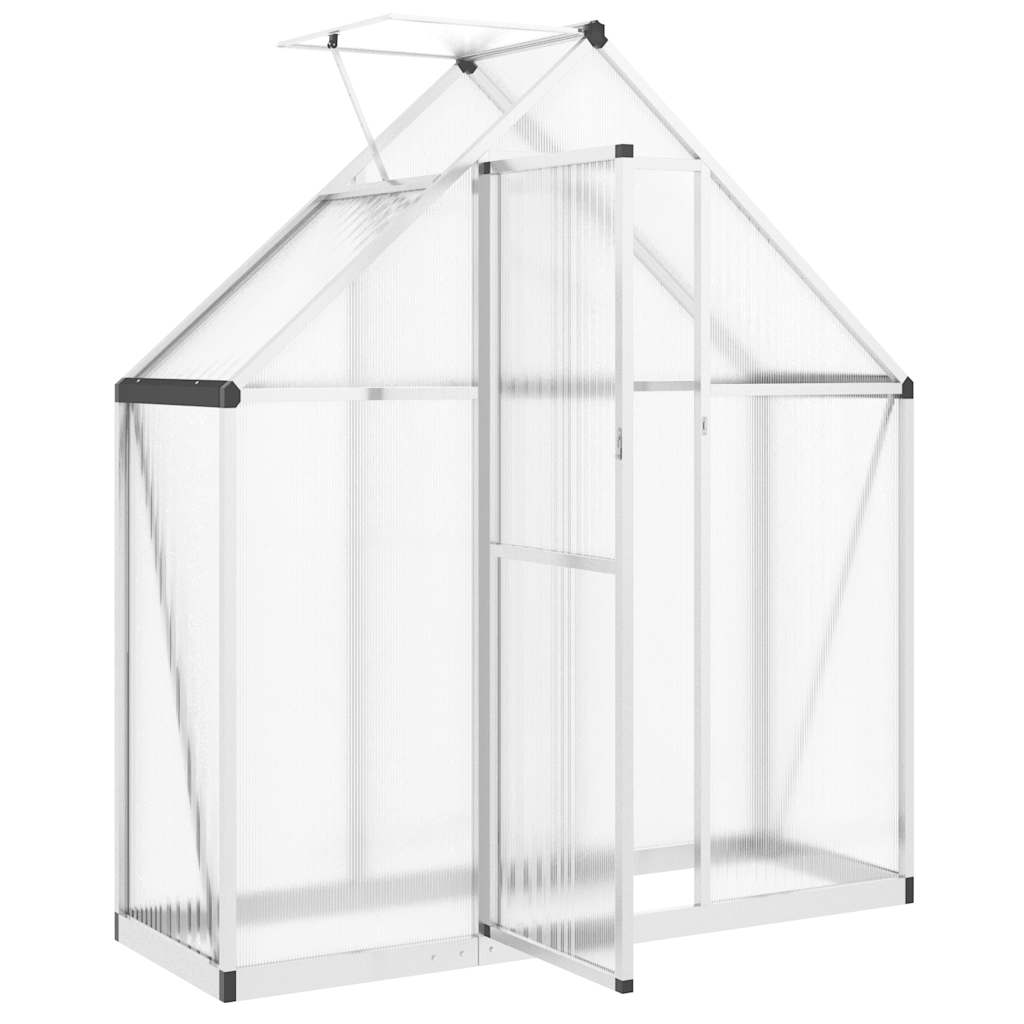 Greenhouse Silver and Transparent
