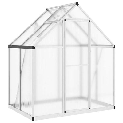 Greenhouse Silver and transparent Aluminum, polycarbonate