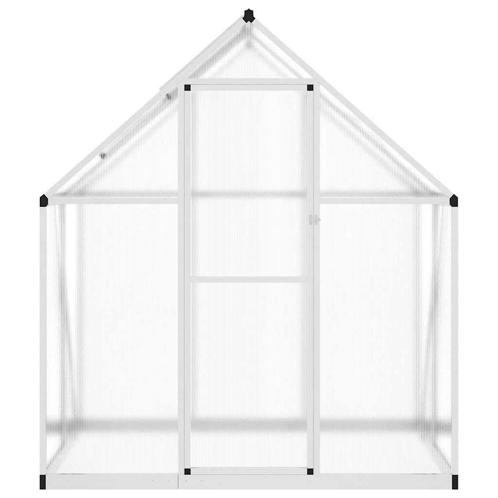 Greenhouse Silver and transparent Aluminum, polycarbonate