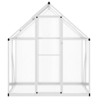 Greenhouse Silver and transparent Aluminum, polycarbonate
