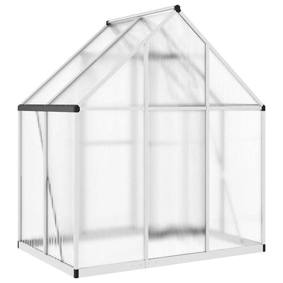 Greenhouse Silver and transparent Aluminum, polycarbonate