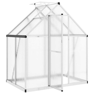 Greenhouse Silver and transparent Aluminum, polycarbonate