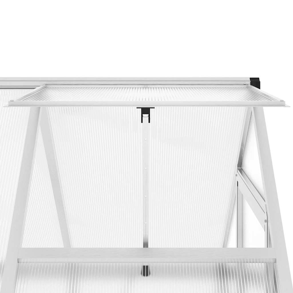 Greenhouse Silver and transparent Aluminum, polycarbonate
