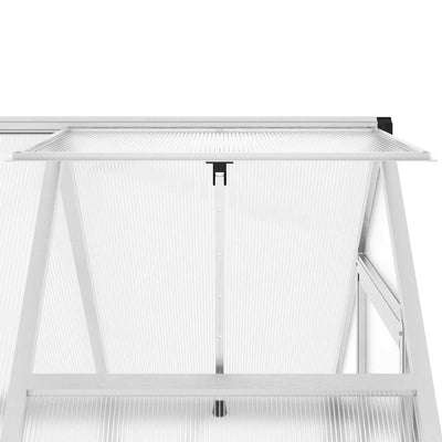 Greenhouse Silver and transparent Aluminum, polycarbonate
