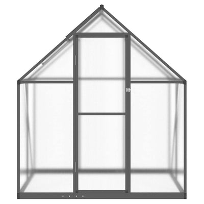 Greenhouse Anthracite and Transparent Aluminum, polycarbonate (PC)