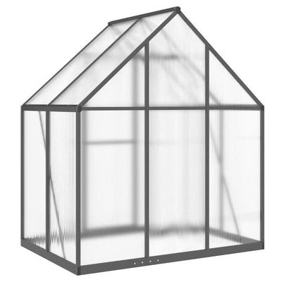 Greenhouse Anthracite and Transparent Aluminum, polycarbonate (PC)
