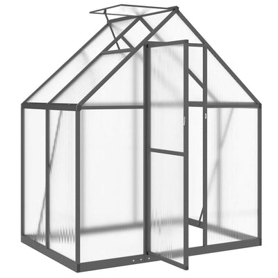 Greenhouse Anthracite and Transparent Aluminum, polycarbonate (PC)