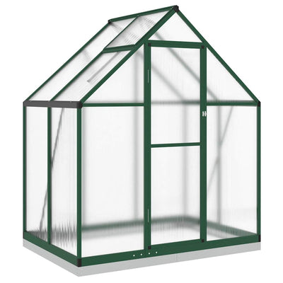 Greenhouse Green Aluminum Medium Height-Adjustable Greenhouse