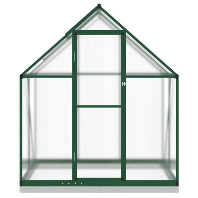 Greenhouse Green Aluminum Medium Height-Adjustable Greenhouse