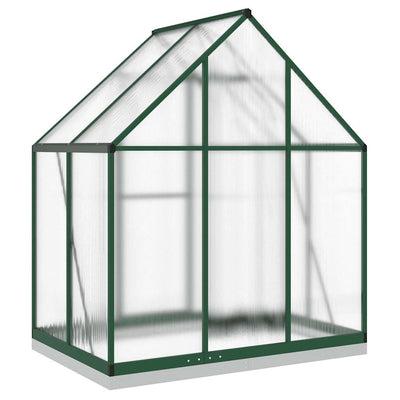Greenhouse Green Aluminum Medium Height-Adjustable Greenhouse