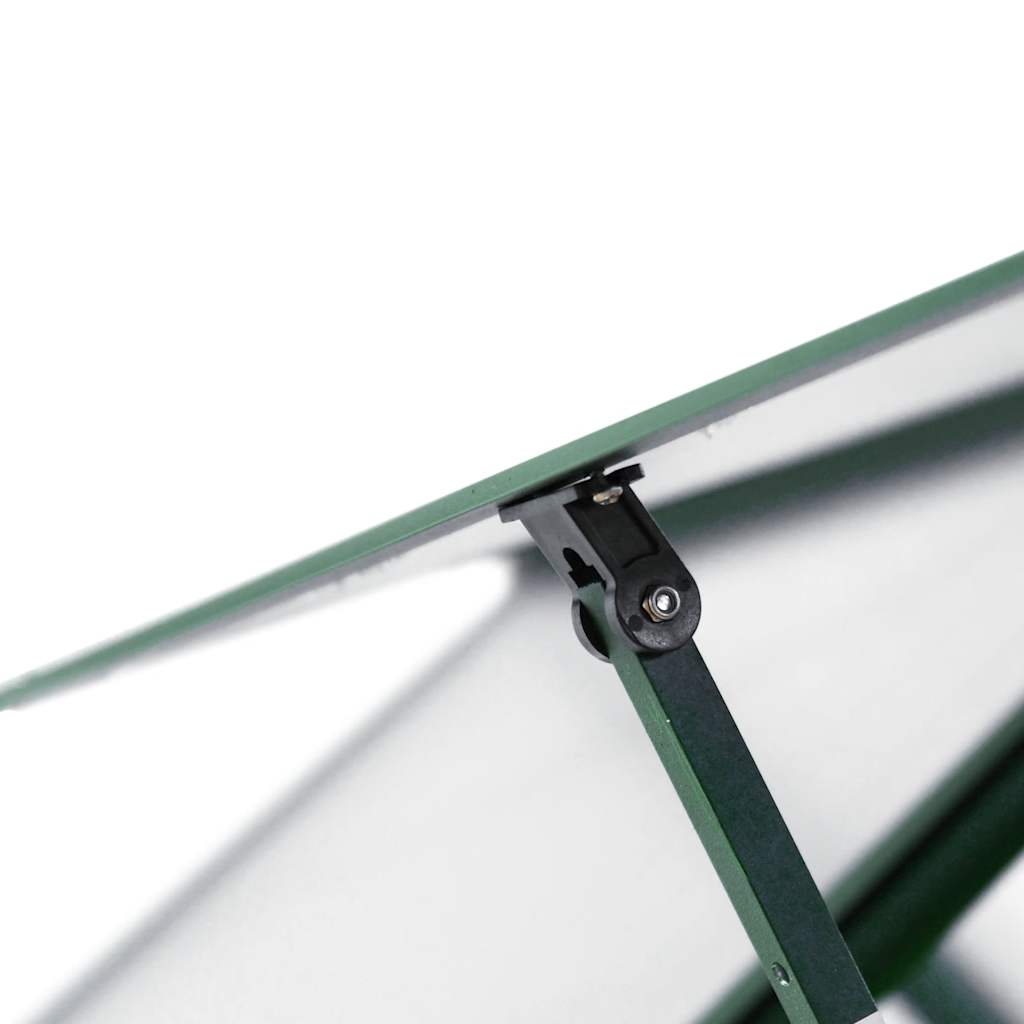 Greenhouse Green Aluminum Medium Height-Adjustable Greenhouse