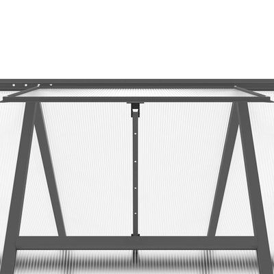 Greenhouse Anthracite Aluminum, polycarbonate