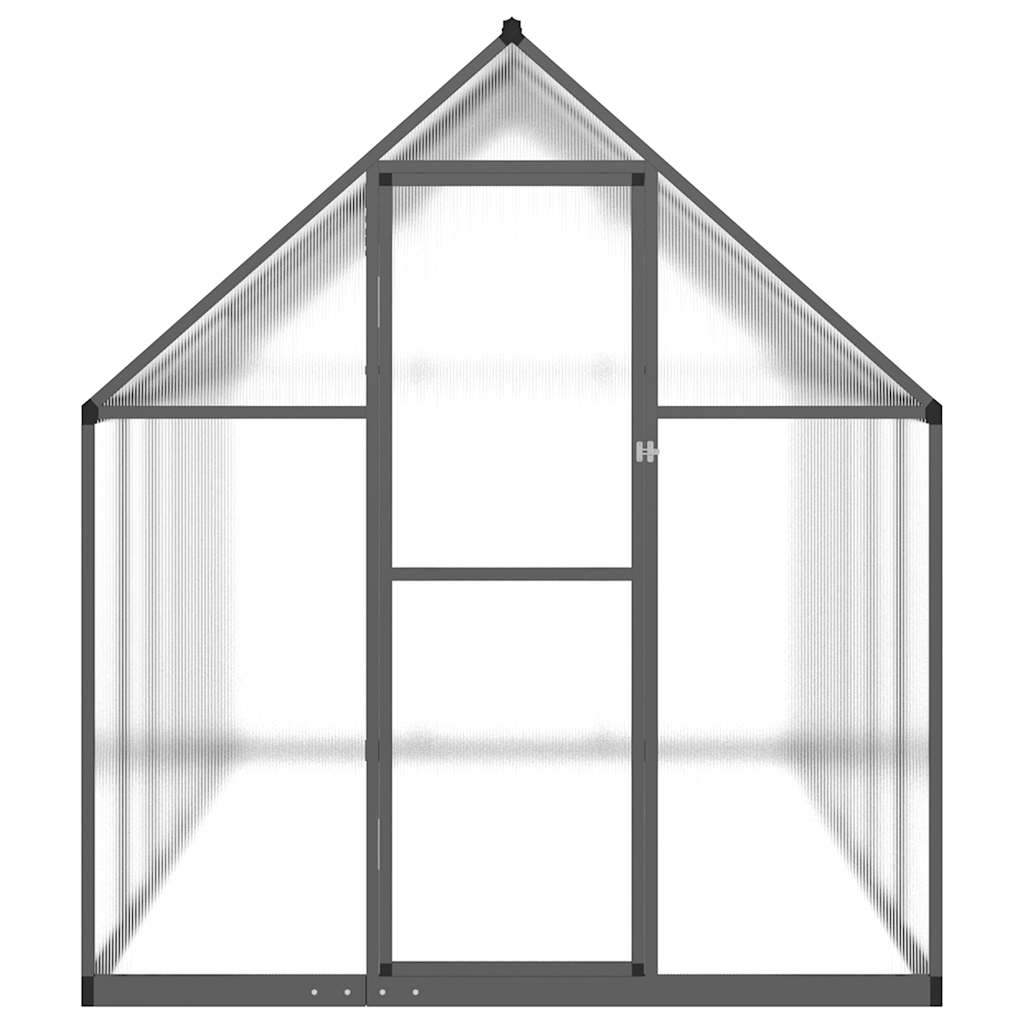 Greenhouse Anthracite Aluminum Large Adjustable Armrests