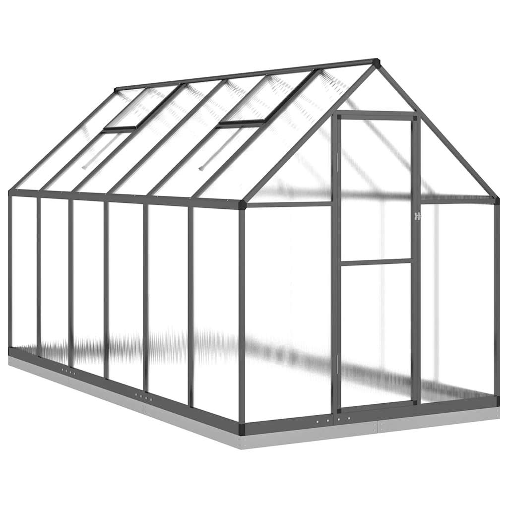 Greenhouse Anthracite and transparent