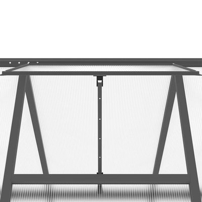 Greenhouse Anthracite and transparent